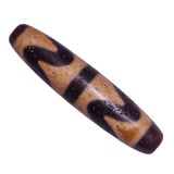 Tibet Agate Horseshoe Pattern Dzi Necklace Pendant DIY