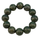 Tibetan Jade Medicine King Stone Snake Pattern Jade Hand String Bracelet