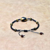 Tibet Tiger Tooth Agate DZI Bracelet Women's Jewelry