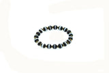 Tibet Agate DZI 9mm Beaded Bracelet Female Jewelry