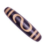 Tibet Agate Horseshoe Pattern Beads Necklace Pendant DIY