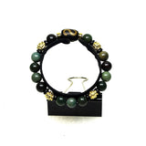 Tibetan Agate DZI Money Hook Desert Agate Bead Bracelet Men's Jewelry