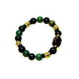Tibetan Agate DZI Money Hook Desert Agate Bead Bracelet Men's Jewelry