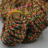 Tibetan 5 Colors Threads Bracelets Malas Knotted Endless Knots