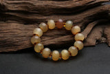 Tibetan Natural Ram's Horn Abacus Beads Bracelet