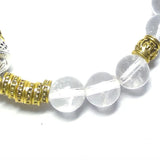 Tibetan Prayer Wheel Crystal Bracelet 10mm