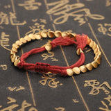 Tibetan Buddhist Copper Beads Bracelets Colorful Friendship Jewelry