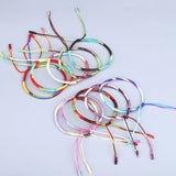 Tibetan Buddhist Braided Gradient Bracelet & Bangles for Men Women