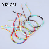 Tibetan Buddhist Braided Gradient Bracelet & Bangles for Men Women