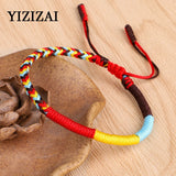 Tibetan Buddhist Braided Lucky Bracelets for Women Men