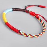 Tibetan Buddhist Braided Lucky Bracelets for Women Men