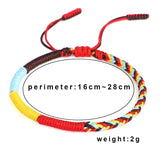 Tibetan Buddhist Braided Lucky Bracelets for Women Men