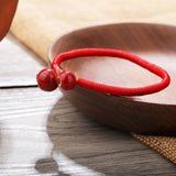 Tibetan Lucky Charm Bead Bracelets Red Thread String Jewelry