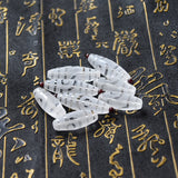 Tibetan Buddhist Crystal DZI Beads 2 Eyes Diamond Pattern DIY