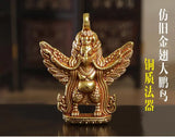 Tibetan Buddhist Pure Copper Bronze Necklace Pendant