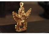 Tibetan Buddhist Pure Copper Bronze Necklace Pendant