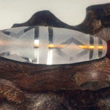Tibetan Buddhist Crystal DZI 6 Eye Diamond Pattern Jewelry DIY