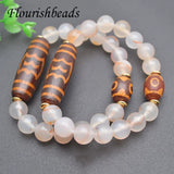 Tibetan Dzi Agates Stone Bracelet for Healing
