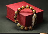 Tibetan Dzi Beads Bracelet Ethnic Style Natural Stone Materials