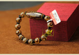 Tibetan Dzi Beads Bracelet Ethnic Style Nine Eyes Three Eyes Natural Stone