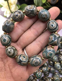Tibetan Dzi Beads Single Bead Bracelet Retro Style Perfect Color