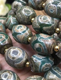 Tibetan Dzi Beads Single Bead Bracelet Retro Style Perfect Color