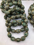 Tibetan Dzi Beads Single Bead Bracelet Retro Style Perfect Color
