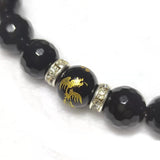 Tibetan 21 Eyes Agate Dzi Beads Bracelet