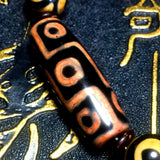 Tibetan Feng Shui 9eyes DZI 10mm 3 eyes Round beads string bracelet