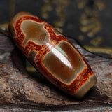 Tibetan Wealth God Totem Agate Dzi Jewelry