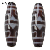 Tibetan Agate Dzi Beads Two Tone Natural Agates Beads