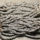 Tibetan Ox Bone Carving Cross 108 Spacer Beads Necklace Bracelet DIY