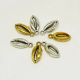 Tibetan Silver/Gold Plated Shell Pendant for Jewelry DIY