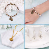 Tibetan Style Alloy Charms, Foot Print, Mixed