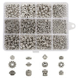 Tibetan Style Metal Beads Mixed Shapes for Jewelry Making DIY