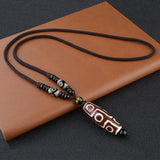 Tibetan Tianzhu Beads Necklace Pendant Agate Necklace Pendant Lucky Pendants