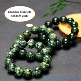 Tibetan Jade Medicine King Stone Bead Bracelet 8-20mm Magnetic Bracelet