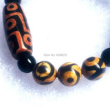 Tibetan Agate DZI Bracelet Hand-Woven Men & Women Jewelry