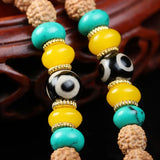 Tibetan 108 Beaded Bracelet Bodhisattva Men Women Hand-in-hand