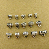 Tibetan Silver Plated Clasp DIY Jewelry Accessories 50pcs/lot
