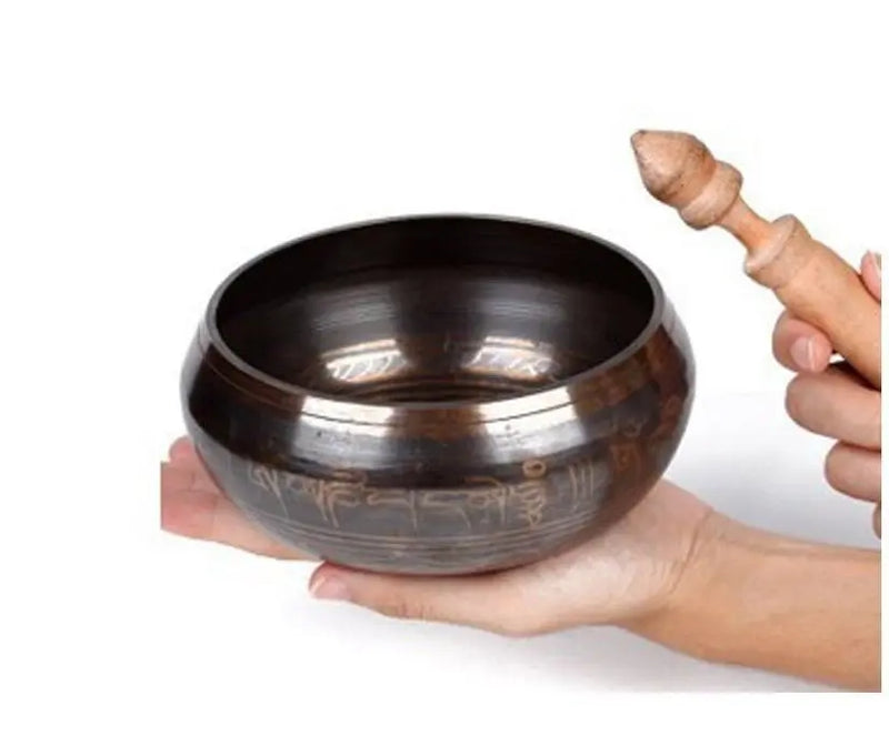 Tibetan Yoga Meditation Singing Bowl with Mallet