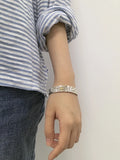 Vintage 925 Pure Eagle Pattern Bracelet