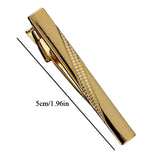 Tie Clip Classic Style Pin Clasp Bar Rose Male Business Necktie Clip Clasp Metal