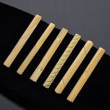 Rose Tie Clip Classic Style Pin Clasp Bar Metal Men Jewelry