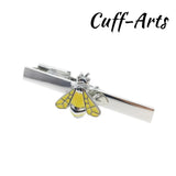 Bee Animal Tie Clip for Men Business Gift Cuffarts T10041