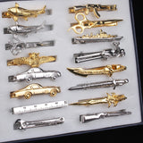 Classic Meter Tie Pin Copper Tie Bar Enamel Tie Collar Pin