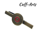 Cartridge Cap Tie Clip Antique Men's Business Gift