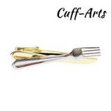 Fork Tie Clip Novelty Men Tie Clip Business Gift Mens Jewelry