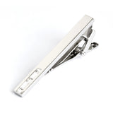Crystal Purple Tie Clip for Men Wedding Gift