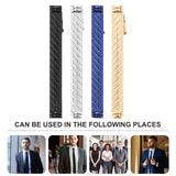 Men's Copper Tie Clip Bar Wedding Accessories